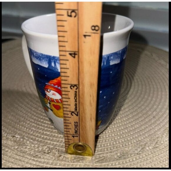 BigMouth Inc. Holiday Christmas Mugs With Snowman Prints - Picture 14 of 16